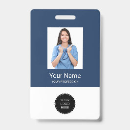 Foto-Logo für benutzerdefinierte MitarbeiterNameTa Ausweis