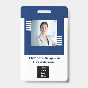Foto-Logo-ID-Abzeichen für benutzerdefinierte Mit Ausweis