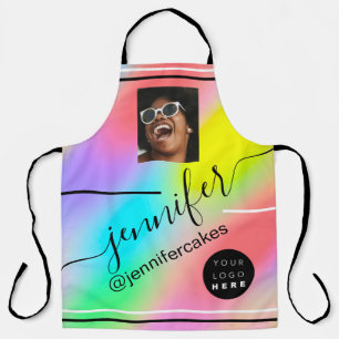 Foto-Logo-Kaffee-Shop-Kekse Schürze