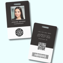 Foto-Logo-Mitarbeiter-QR-Code-Barcode-ID