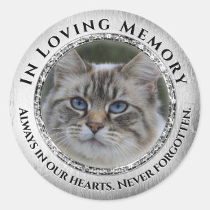 Foto Love Memory Cat / Pet Aufkleber