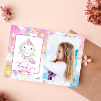 Foto Magical Unicorn Rainbow Geburtstagsparty