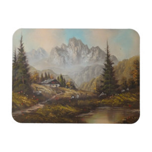Foto Magnet Ann Hayes Painting Bayerischer Traum