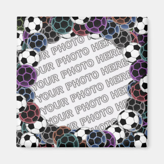 Foto Magnet für den Fußball-Ball