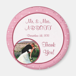 Foto-Magnet für Herz und Liebe Magnet