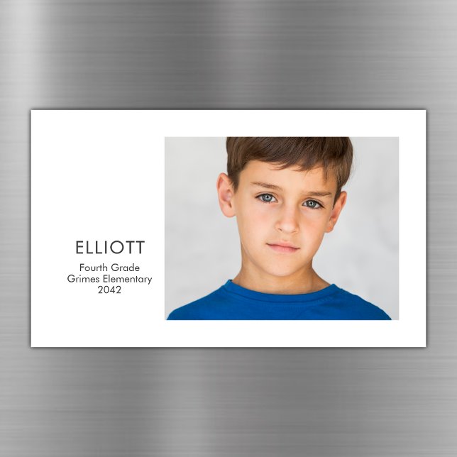 Foto-Magnet für Schuljahr Magnetkarte (Von Creator hochgeladen)