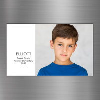 Foto-Magnet für Schuljahr