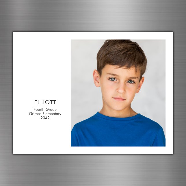 Foto-Magnet für Schuljahr Magnetkarte (Von Creator hochgeladen)