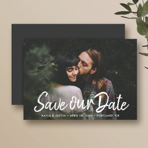 Foto Magnet Save the Date Hochzeits Einladung