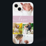 Foto-Mama-Erinnerungen für benutzerdefinierte  Lie Case-Mate iPhone 14 Plus Hülle<br><div class="desc">Mit der Einführung unserer Custom Family Foto Mama Erinnerungen Liebe Script Pink Case-Mate iPhone Case, das perfekte Zubehör, um hochgeschätzte Erinnerungen zu präsentieren und die Liebe für Mama auszudrücken. Wenn sie nach einem Handy sucht, das ihre Individualität widerspiegelt, dann schauen Sie nicht weiter. Diese personalisierte iPhone-Hülle ermöglicht es ihr, individuelle...</div>