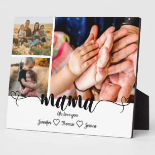 Foto Mama wir Liebe Sie Fotoplatte