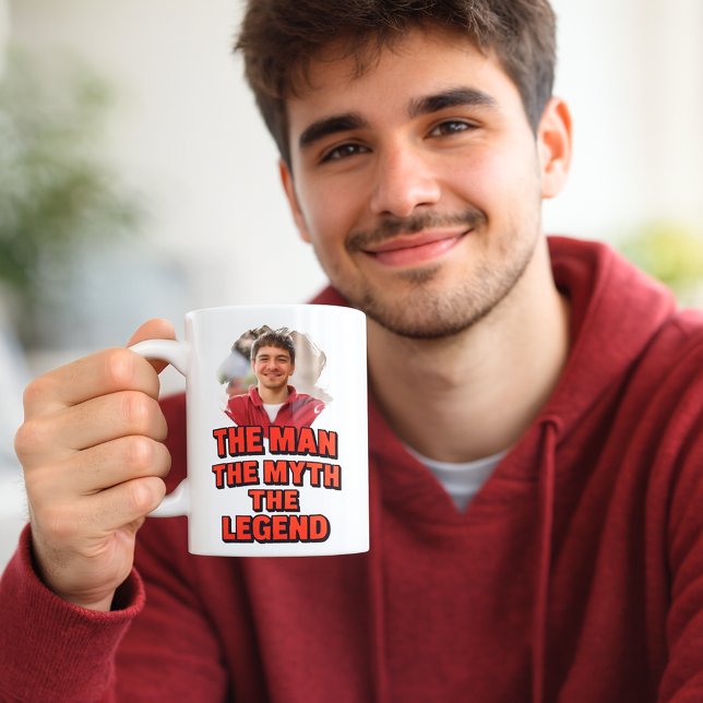 Foto man Mythos Legende Name Spaß Kaffeetasse (Von Creator hochgeladen)