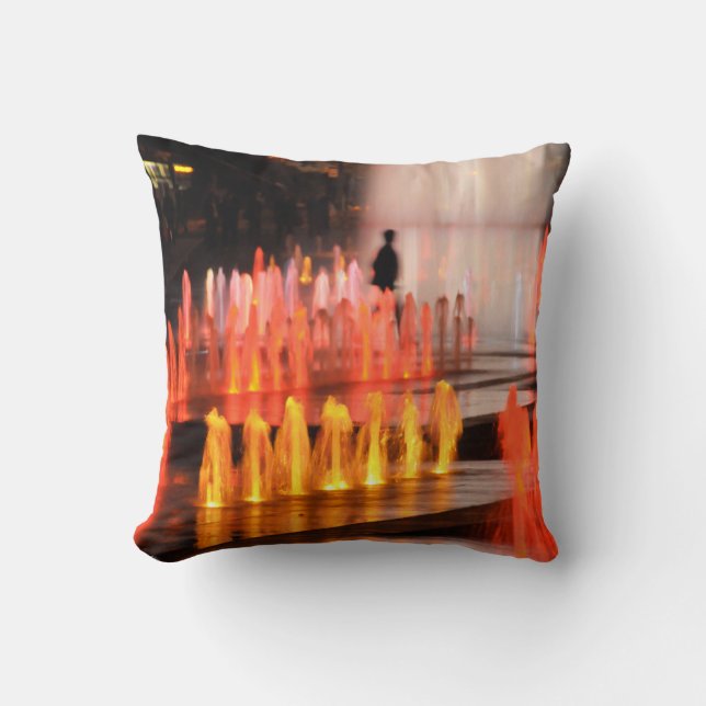 Foto, Mannesumriß Kissen (Vorderseite)