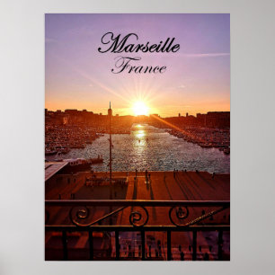 Foto Marseille Old Port France 192 Poster