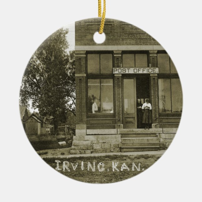 FOTO MARSHALL LANDKREIS KS KERAMIKORNAMENT (Vorne)