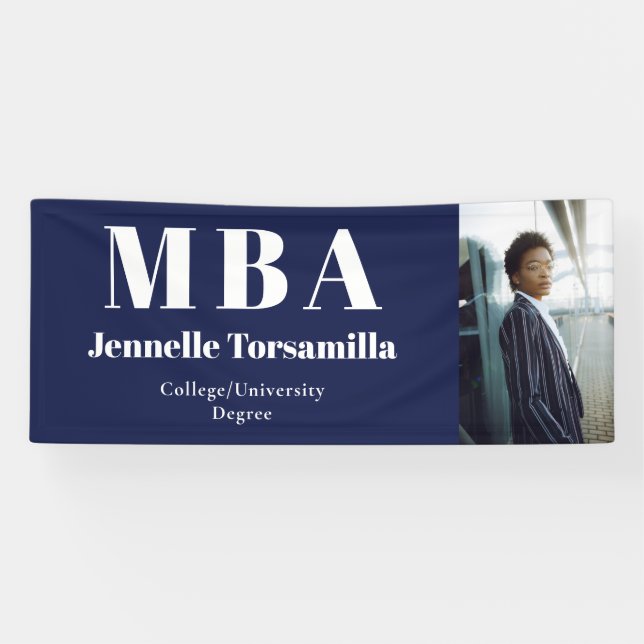 Foto MBA Abschluss Banner (Horizontal)