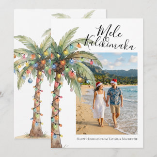 Foto Mele Kalikimaka Personalisiertes Weihnachten