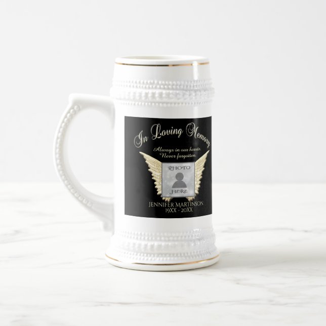 Foto-Memorial Bierglas (Links)