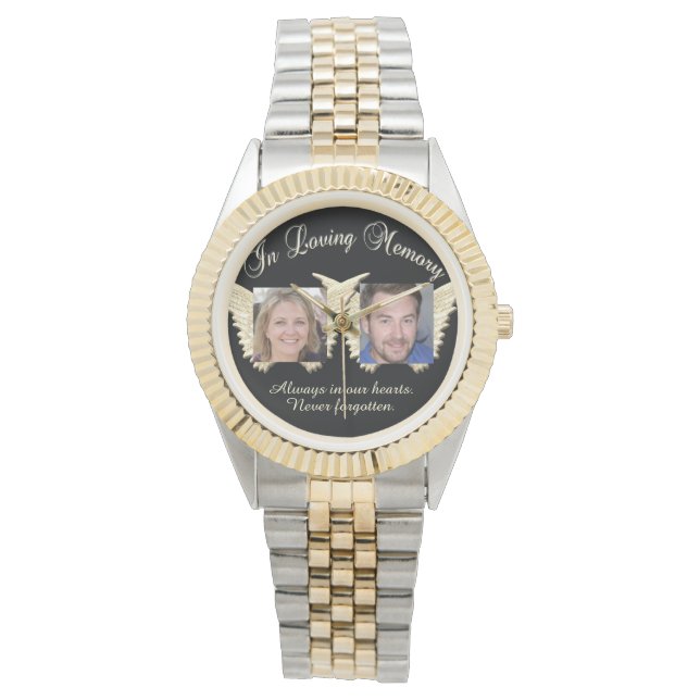Foto Memorial Custom Watch Armbanduhr (Vorderseite)