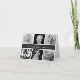 Foto Memorial Dankeschön Karten