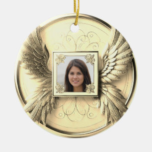 Foto-Memorial Keramik Ornament