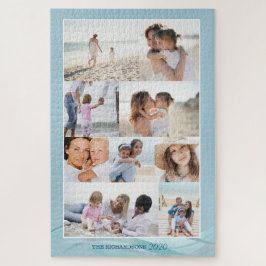 Foto Memory Collage Grid für Ocean Beach Themes Puzzle