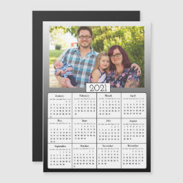 Foto Mini 2021 Kalender Magneteinladung