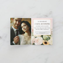 Foto mit blühendem Brautparty