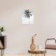Foto mit schwarz-weißer Palme Poster (Living Room 3)