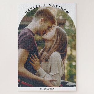 Foto Modern Couple Custom Puzzle