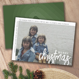 Foto modern - Minimaler Weißabgleich Merry C Feiertagskarte