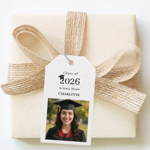 Foto moderne Abschlussfeier DIY Geschenkanhänger