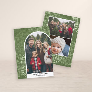 Foto Moderne Bogen Frohe Weihnachten Abstrakte Kre