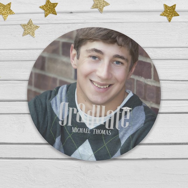 Foto moderner Graduierungspartei nach Maß Pappteller (Von Creator hochgeladen)