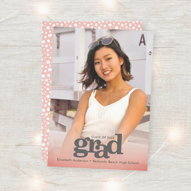 Foto Modernes, kräftiges Rosa Party Einladung (Von Creator hochgeladen)