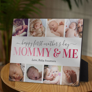 Foto Mommy & Me Plaque zum ersten Muttertag Fotoplatte