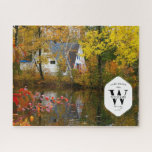 Foto Mongram Keepake Puzzle<br><div class="desc">Großartiges Geschenk für die ganze Familie: Dieses Foto-Puzzle zeigt Ihnen Ihr Lieblingsbild Ihres Familienurlaubs und das Vintage Logo-Design Ihres Familienmonographen,  Namens und Jahres. Perfektes Geschenk für Großeltern oder für die Vermietung von Airbnb.</div>