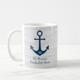 Foto Monogram Beach House Anker Family Kaffeetasse