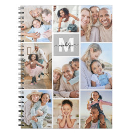 Foto-Monogramm-Bild Notizblock