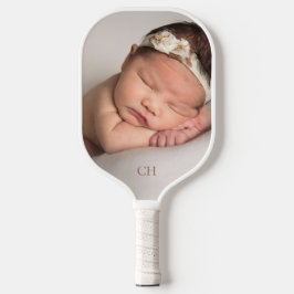 Foto-Monogramm hinzufügen Pickleball Schläger