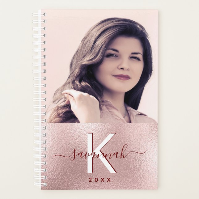 Foto-Monogramm Planer (Vorderseite)