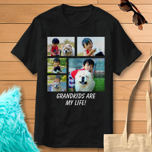 Foto-Montage für Farbfotocollagen und Textgeschenk T-Shirt
