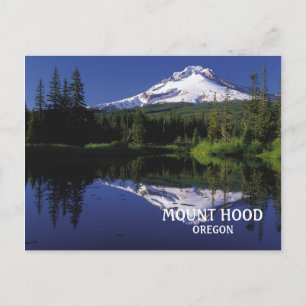 Foto Monte Hood Vulkan Oregon Postkarte