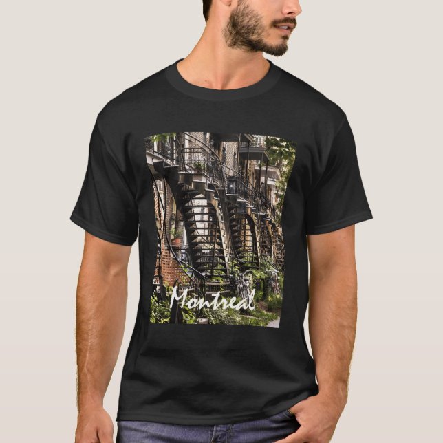 Foto Montreal Quebec Canada Treairs T-Shirt (Vorderseite)
