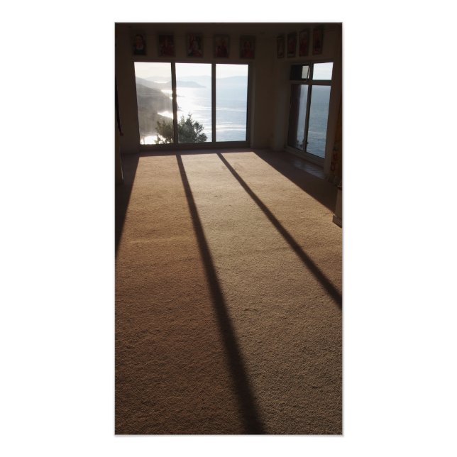 Foto "Morgenlicht im Meditationsraum" (Vorne)