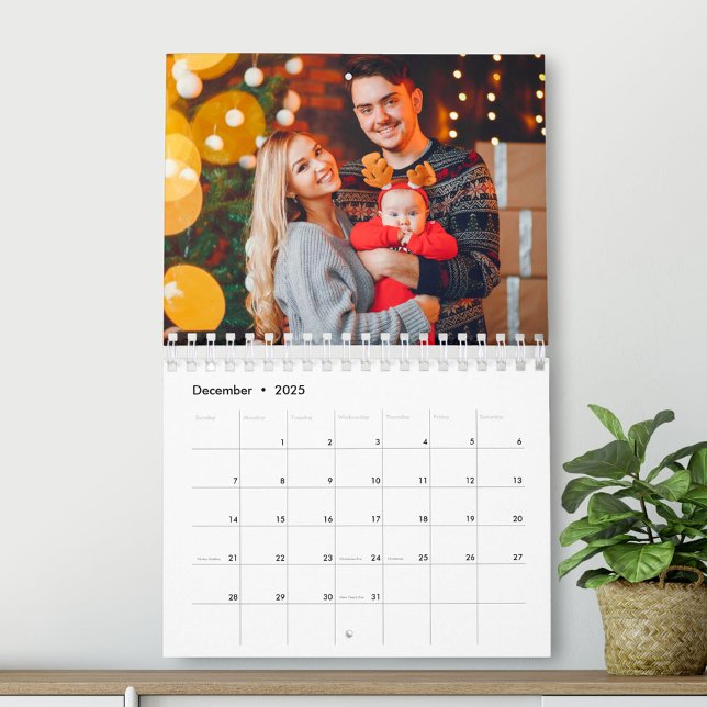 Foto Mosaic Mix Collage Family 2025 Kalender (Von Creator hochgeladen)