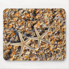 Foto - Muscheln am Strand. Mousepad