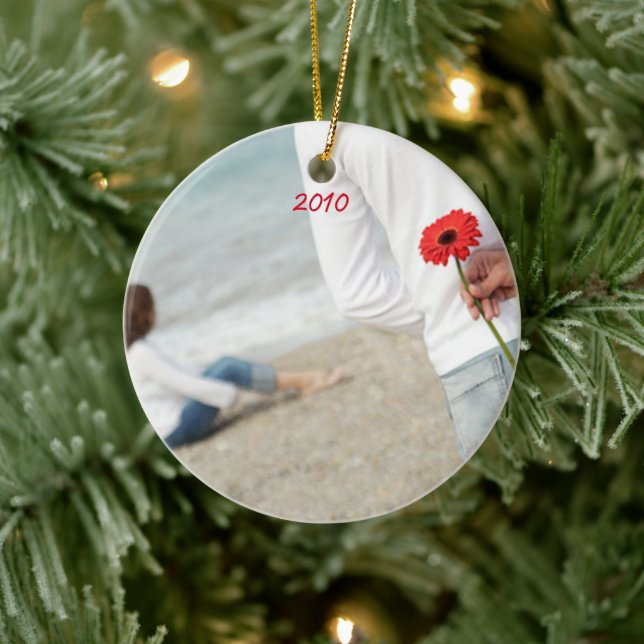 Foto Musical Black Strawberry Chandelier Keramikornament (Baum)