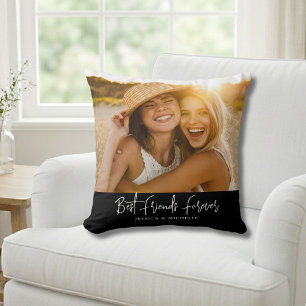 Foto-Name der besten Freunde Kissen