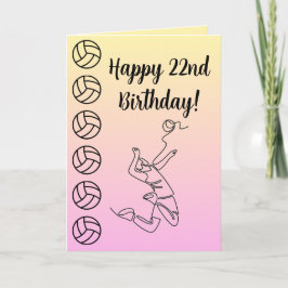 Foto Name Sentiment Sport Thema Volleyball Karte